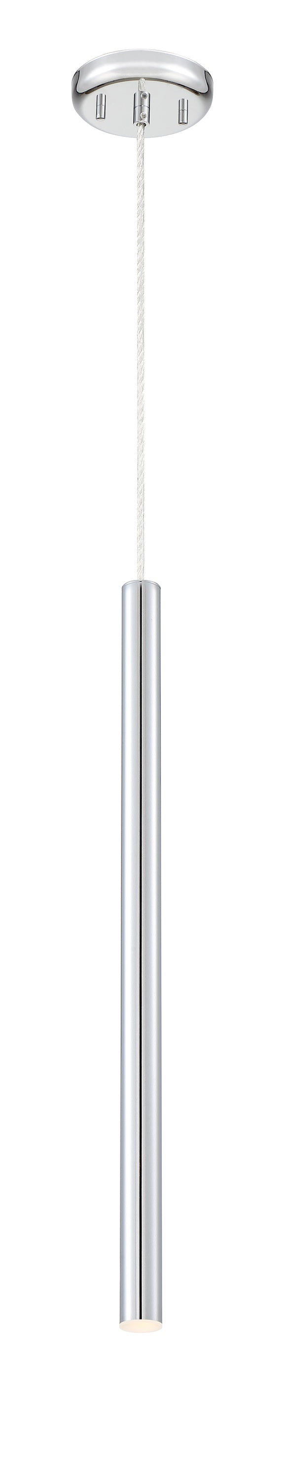 Forest 1 Light Mini Pendant in Chrome Finish