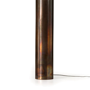 Seaton Floor Lamp In Iridescent Acid Wash