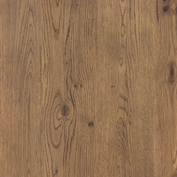 Eaton Executive Desk - Amber Oak Resin