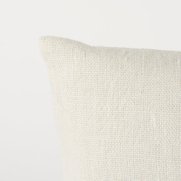 Sandra 18 x 18 Beige With Blue Stripes Decorative Pillow Cover
