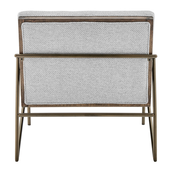 Marlow Fabric Accent Chair In Cardiff Gray