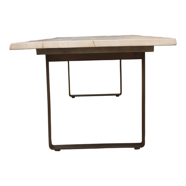 Wilks Dining Table with Mango Top and Metal Base