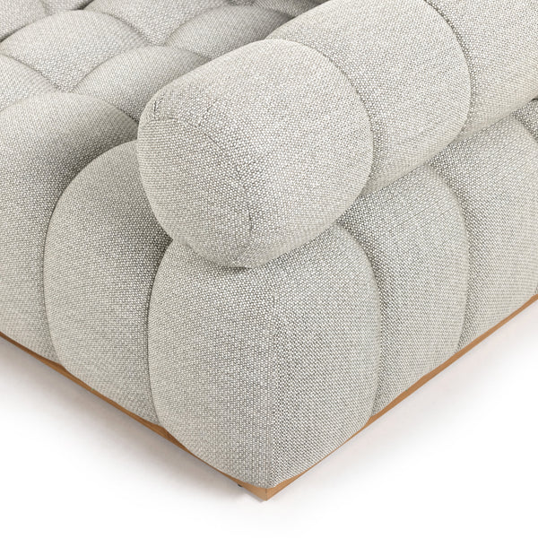 Roma Outdoor 3pc Sectional In Ash