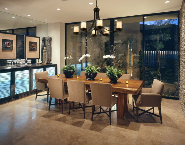 Willow 6 Light Chandelier in Matte Black Finish