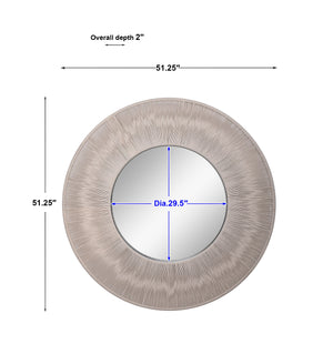 Sailor's Knot Round Mirror