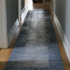 Blueprint Scratched Leather Rugs