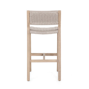 Delano Outdoor Bar Stool-Washed Brown