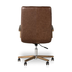 Luca Desk Chair In Sonoma Coco