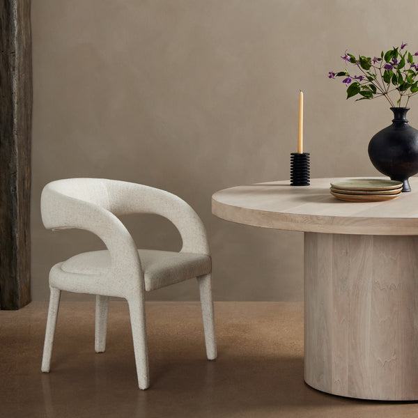 Hawkins Dining Chair In Omari Natural