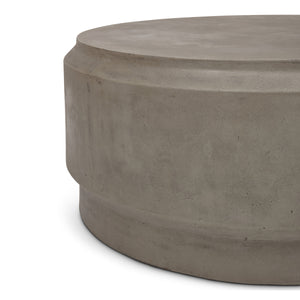 Barrel Coffee Table 39"