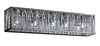 Terra 5 Light Vanity  in Chrome Finish