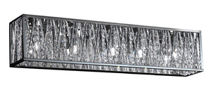 Terra 5 Light Vanity  in Chrome Finish
