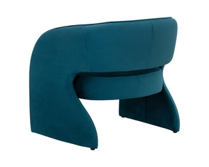 ROSALIA LOUNGE CHAIR - TIMELESS TEAL