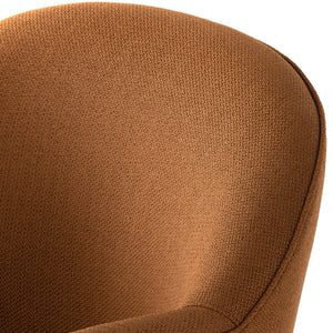 Aurora Swivel Chair In Patton Burnish