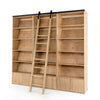 Bane Triple Bookshelf W/ Ladder In Smoked P