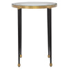 Stiletto Antique Gold Side Table