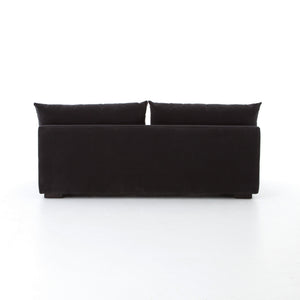 Grant Armless Sofa-Henry Charcoal