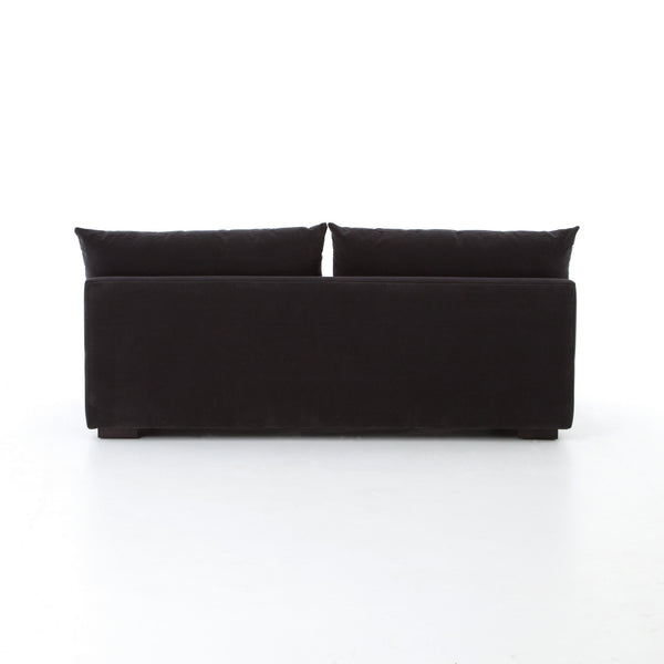 Grant Armless Sofa-Henry Charcoal