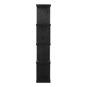 Miri Large Black Shelf - Mid-Century Modern Design