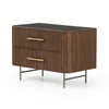 Fletcher Large Nightstand In Terra Brown