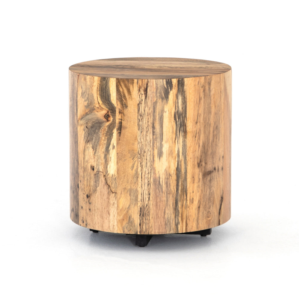 Hudson Round End Table-Spalted Primavera