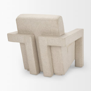 Sovereign Oatmeal Fully Upholstered Accent Chair