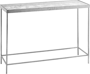 Cristina Console Table In Silver