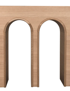 Enzo Console, Extra Large, White Oak