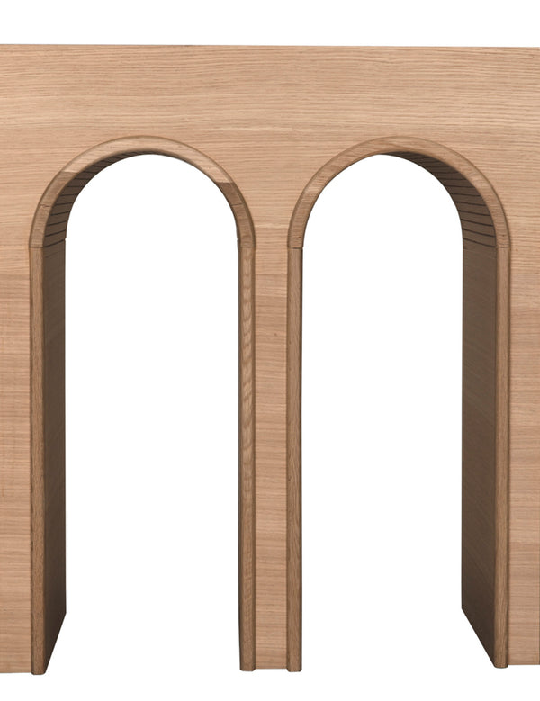 Enzo Console, Extra Large, White Oak