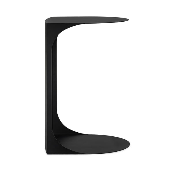 Cote Metal Accent Table - Black Metal Design