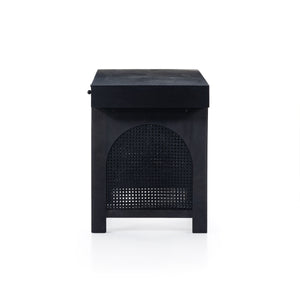 Tilda Desk In Black Wash Mango