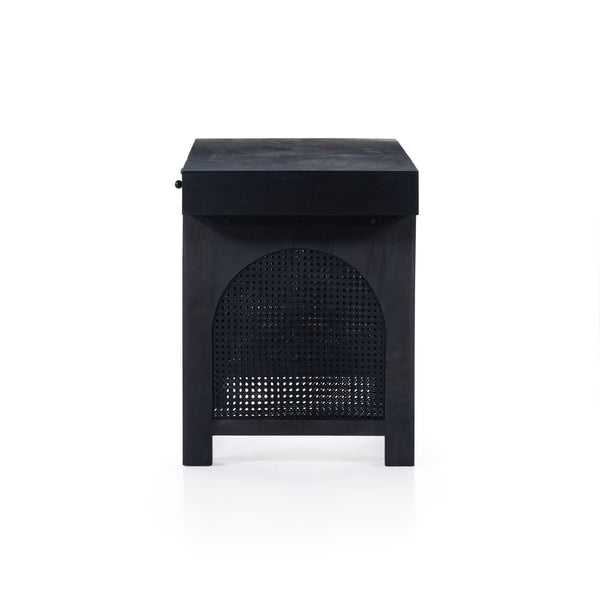 Tilda Desk In Black Wash Mango