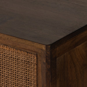 Sydney 6 Drawer Dresser In Brown Wash