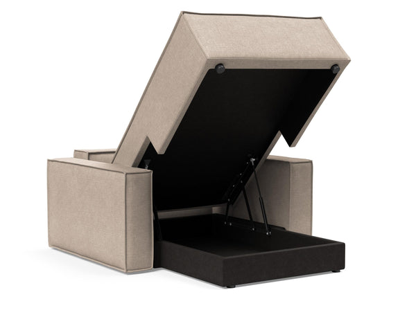 NEWILLA LOUNGER CHAIR W/STANDARD ARM RESTS, 39"X61"