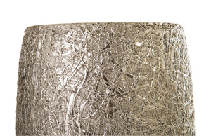 String Theory Planter, Silver Leaf, Medium