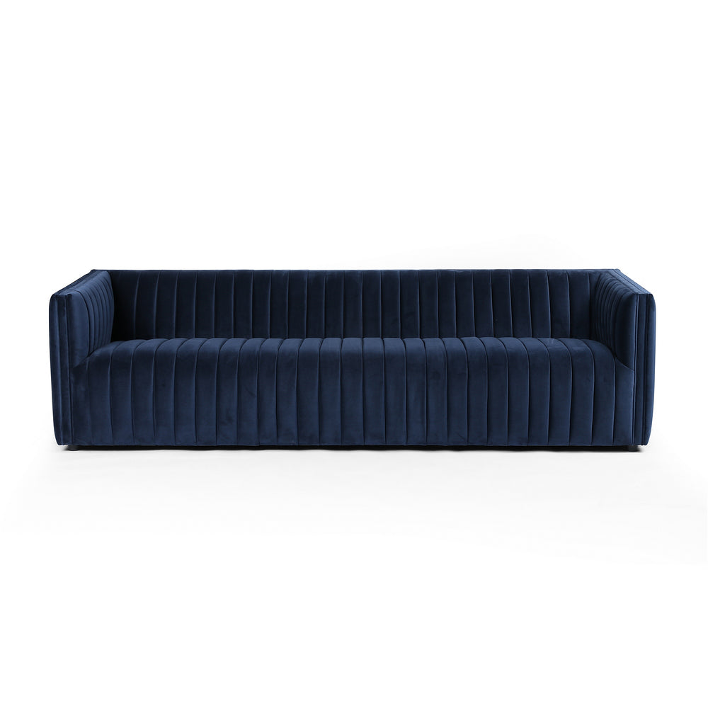 Augustine Sofa-96"-Sapphire Navy