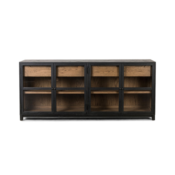Millie Large Sideboard in Matte Black