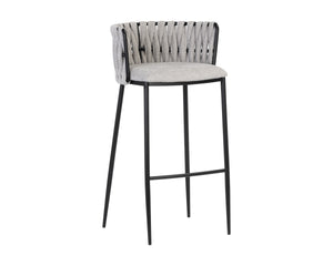 Sarai Barstool - Belfast Heather Grey