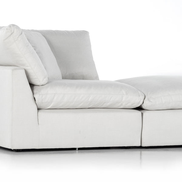 Stevie 5Pc Sec Sofa W/Ottoman In Ivory