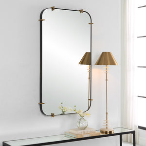 Pali Industrial Iron Mirror