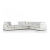 Stevie 5Pc Sec Sofa W/Ottoman In Ivory
