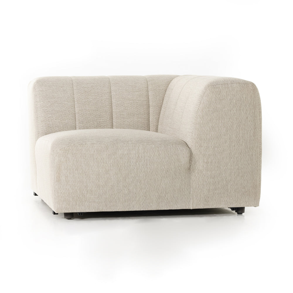 Gwen Outdoor Corner Piece In Faye Sand