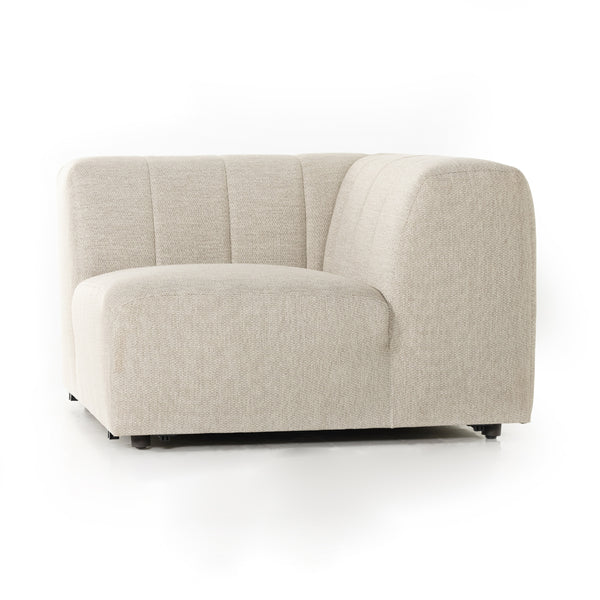 Gwen Outdoor Corner Piece In Faye Sand