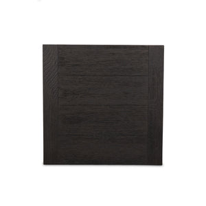 Warby End Table in Worn Black Oak