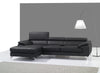 A973B Italian Leather Mini Sectional Left Facing C