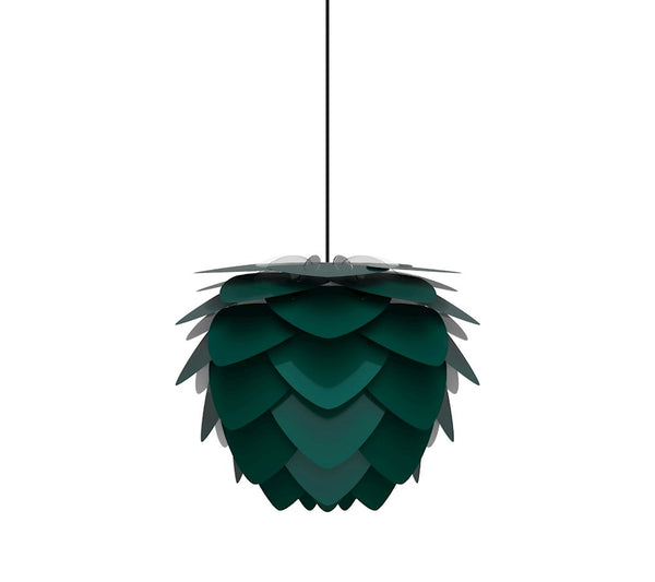 Aluvia Mini Plug-In Pendant in Forest with Black Cord