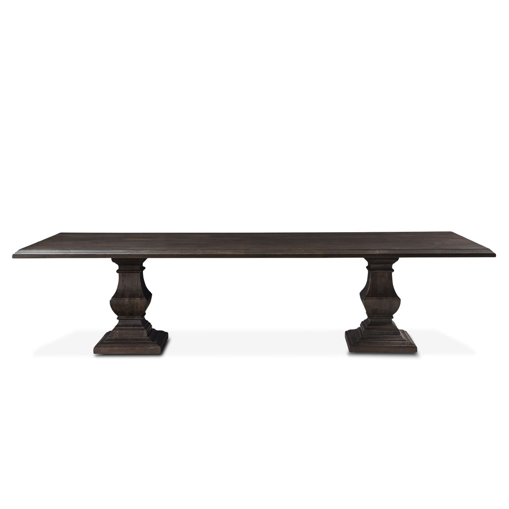Nimes 120" Dining Table, Vintage Brown