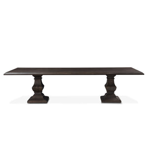 Nimes 120" Dining Table, Vintage Brown
