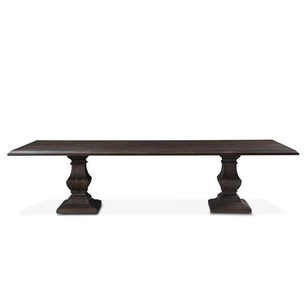 Nimes 120" Dining Table, Vintage Brown