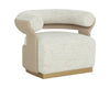 OLIDA SWIVEL LOUNGE CHAIR - HAILEY MOON / NAPA BEIGE